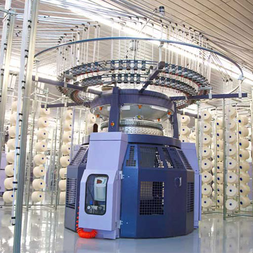 Circular knitting machine for knitted fabric production – Dharmshil Group